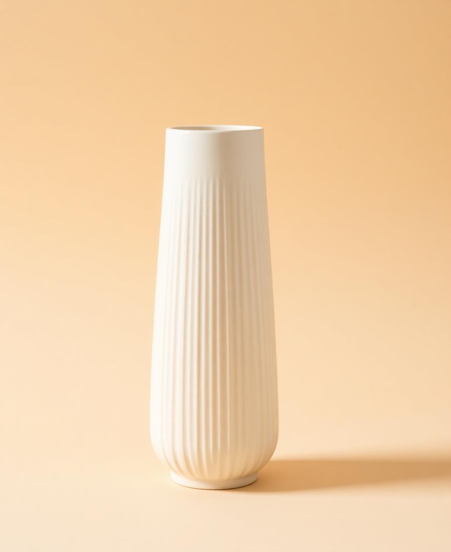 Sienna Ribbed Vase