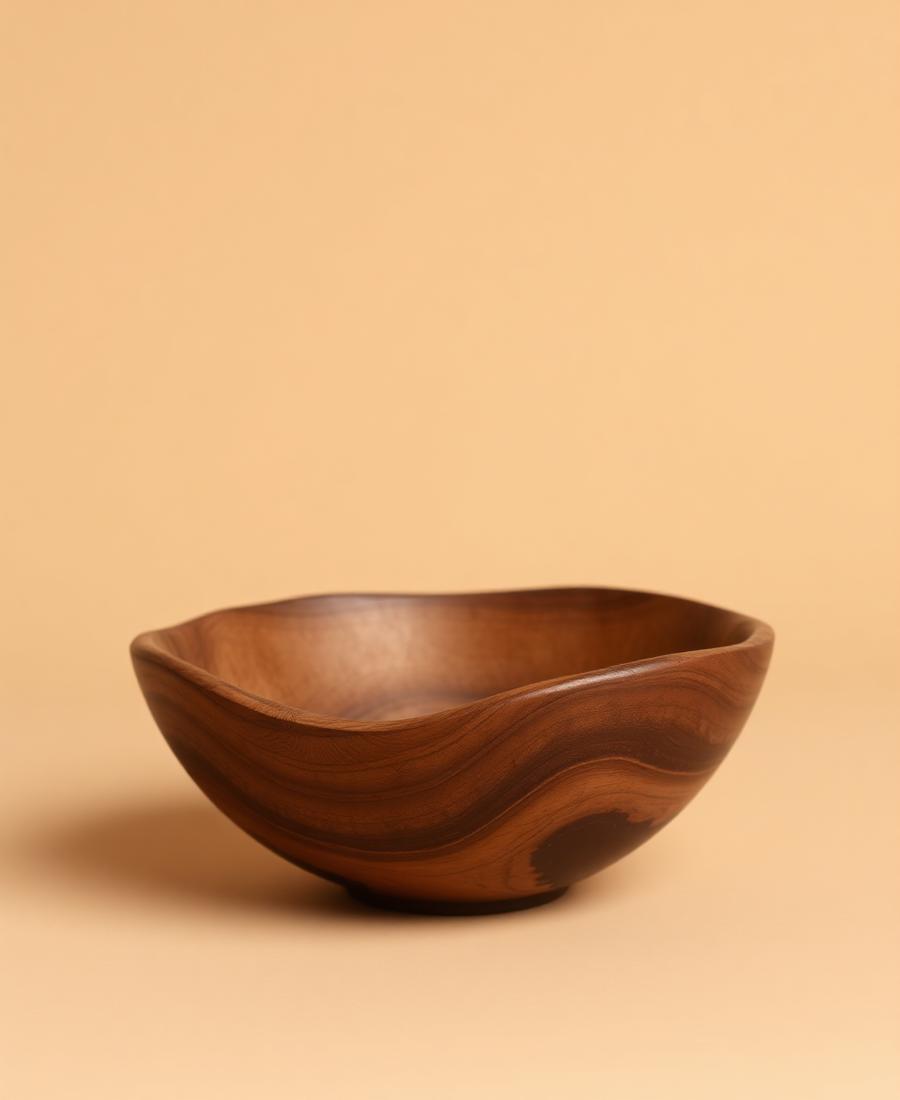 Turned Walnut Bowl